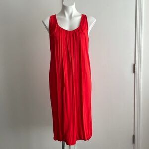 ALEXANDER MCQUEEN CORAL DRESS, SIZE XL, NWT
